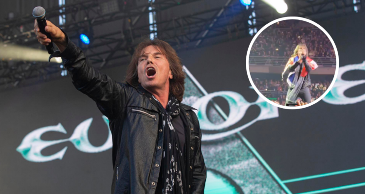 Joey Tempest, vocalista de Europe en referencia a concierto en Masters of Rock en Chile