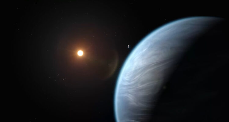 Imagen ilustrativa del planeta K2-18b