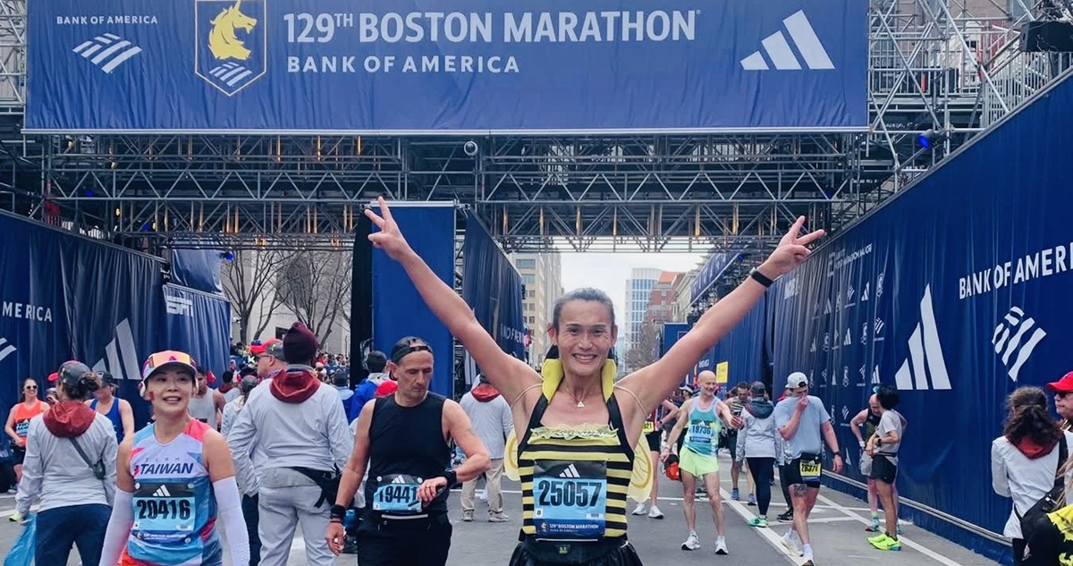 Extenista criticó a atleta trans que participó en Maratón de Boston.