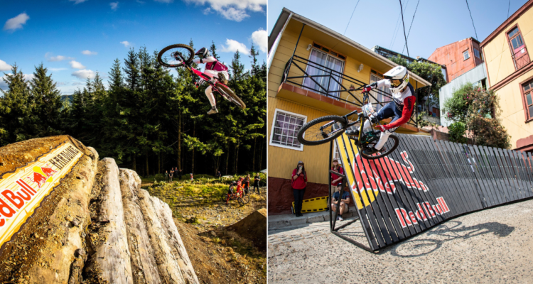 Felipe Agurto desafía los caminos más difíciles con su nombre en los Red Bull Hardline.