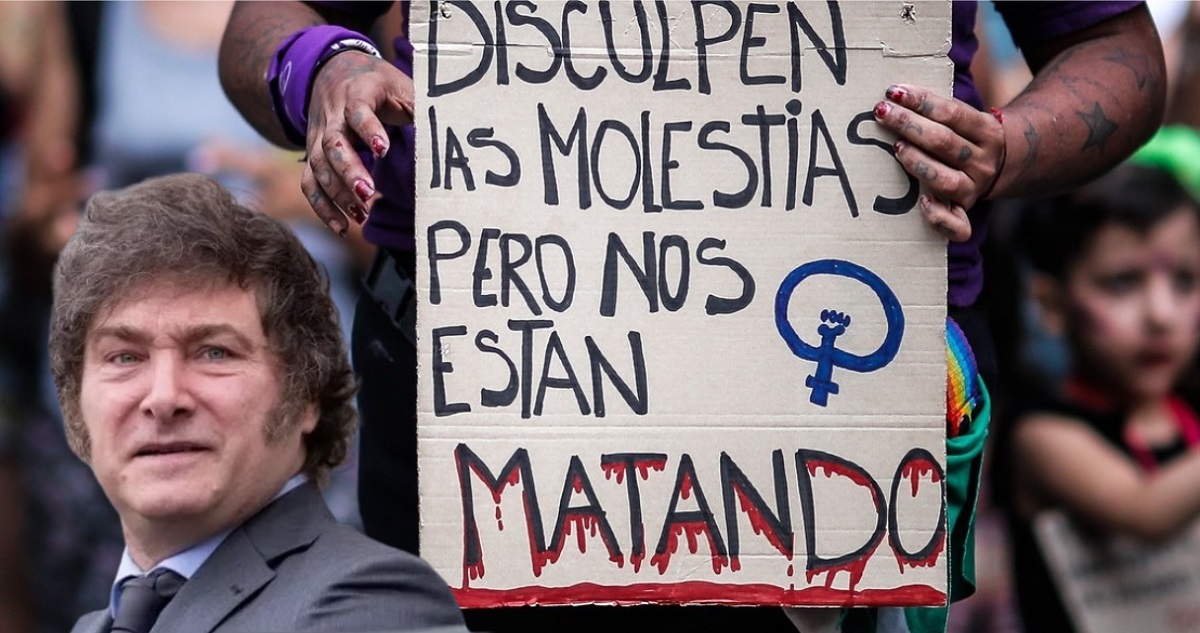 Crecen los femicidios en Argentina, mientras Milei busca quitar su figura legal