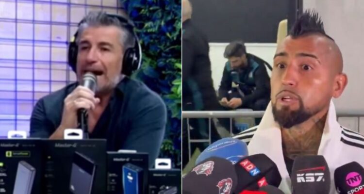 Fernando Solabarrieta y su respuesta a Arturo Vidal tras cuesitonar a periodistas