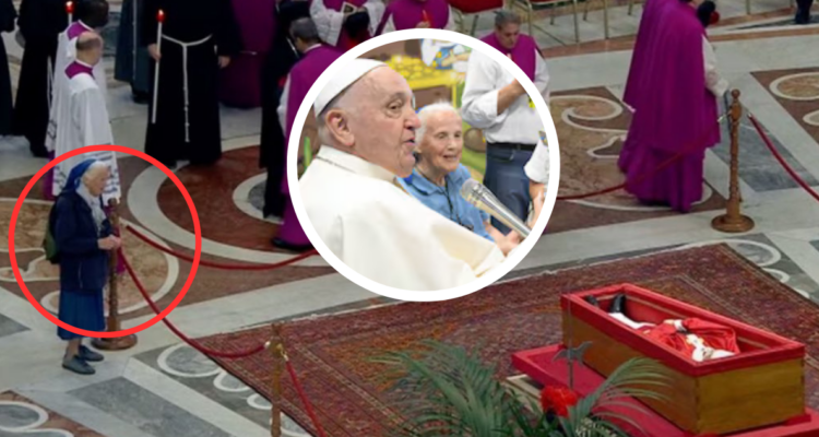 Genevieve Jeanningros, la monja que rompió el protocolo para despedirse de su amigo, el papa Francisco