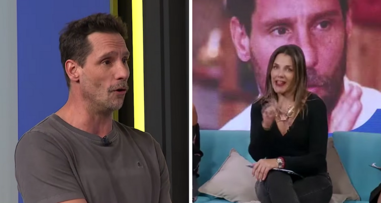 Gonzalo Valenzuela y Julia Vial en referencia a ocasión en que el actor se distanció de la farándula