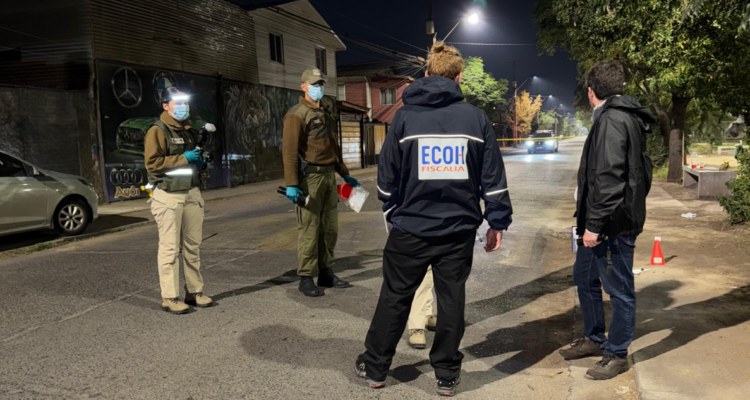 Hombre es baleado en una plaza en Pedro Aguirre Cerda