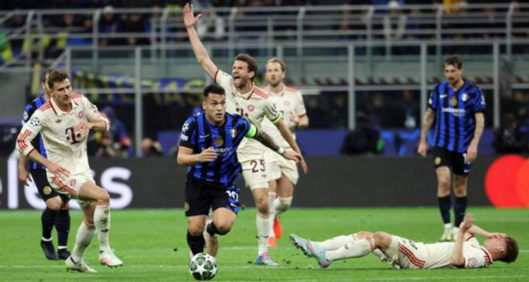 Inter de Milán derrumba al Bayern Múnich y clasifica a las semifinales de Champions League.
