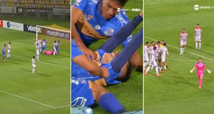 Así gue el gol olímpico de Joan Cruz para Everton ante La Calera en Copa Chile