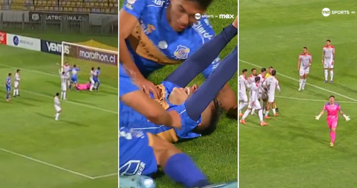 Así gue el gol olímpico de Joan Cruz para Everton ante La Calera en Copa Chile