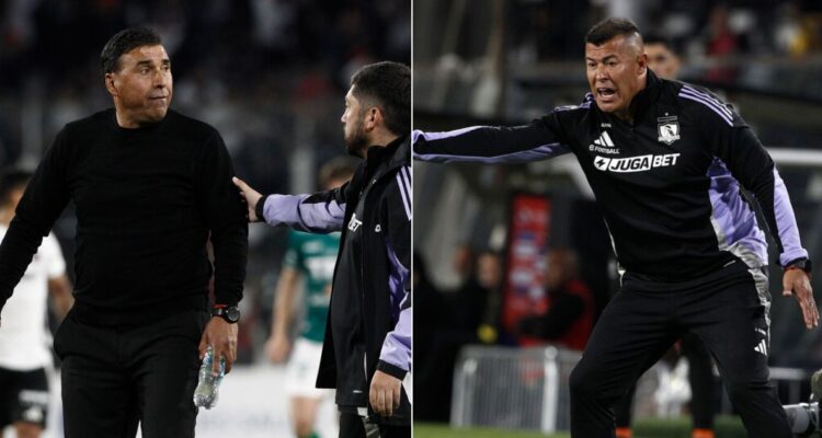 El duro cruce de Jorge Almirón con Héctor Robles que casi terminó a los golpes en el estadio Monumental