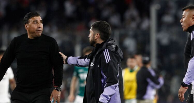 Jorge Almirón y Héctor Robles, entrenadores de Colo Colo y Wanderers, casi terminaron a los golpes en duelo de Copa Chile