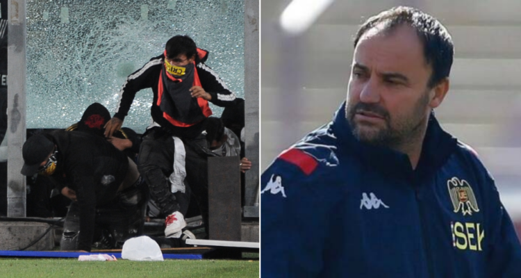 José Luis Sierra y su enfado tras la trágica noche en el estadio Monumental.