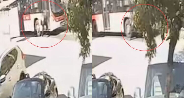 Video revela momento en que joven fue arrastrada por bus RED: anunció querella por homicidio frustrado