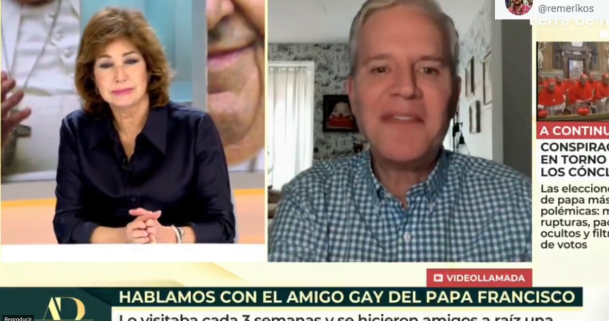 Juan Carlos Cruz en la TV española