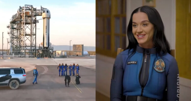 Katy Perry va al espacio