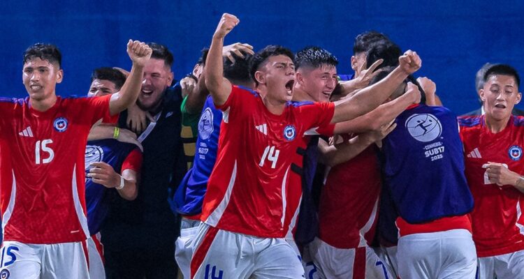 La Roja Sub 17 clasificó al Mundial de Qatar 2025.