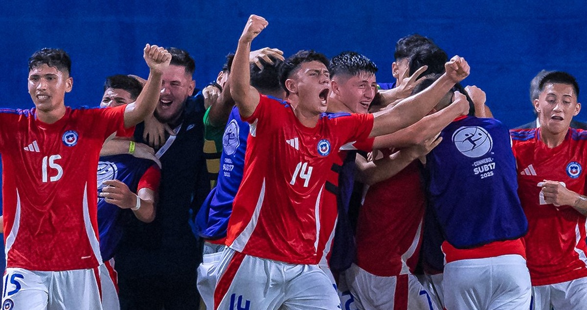 La Roja Sub 17 clasificó al Mundial de Qatar 2025.