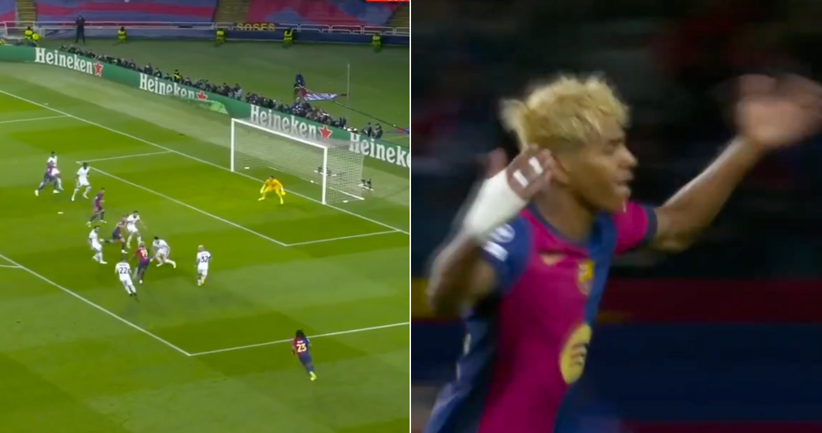 Lamine Yamal y un golazo histórico del Barcelona ante Inter de Milán en Champions League.