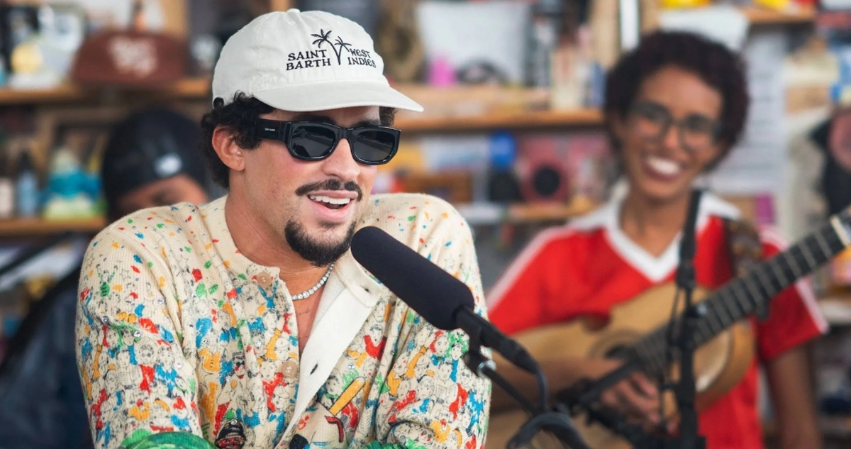 Las 6 canciones de Bad Bunny en el “Tiny Desk” más esperado del año