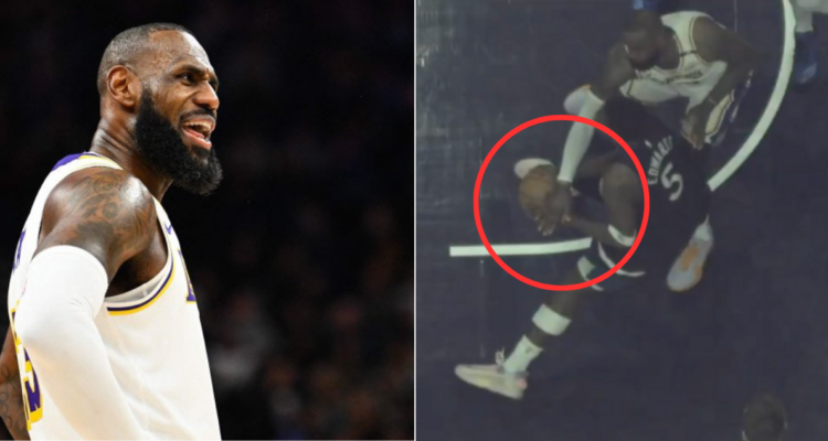 LeBron James estalla tras polémica cobro en derrota que deja a Lakers en el abismo en playoffs.