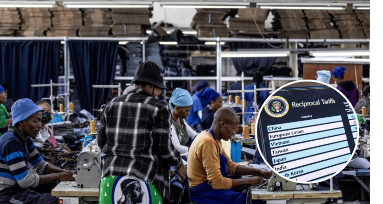 Lesoto, el pequeño país africano al que Trump impuso un arancel del 50%: exportan tela de jeans a EEUU