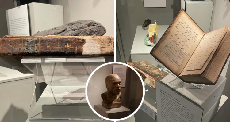 Libro encuadernado con la piel humana del asesino William Corder