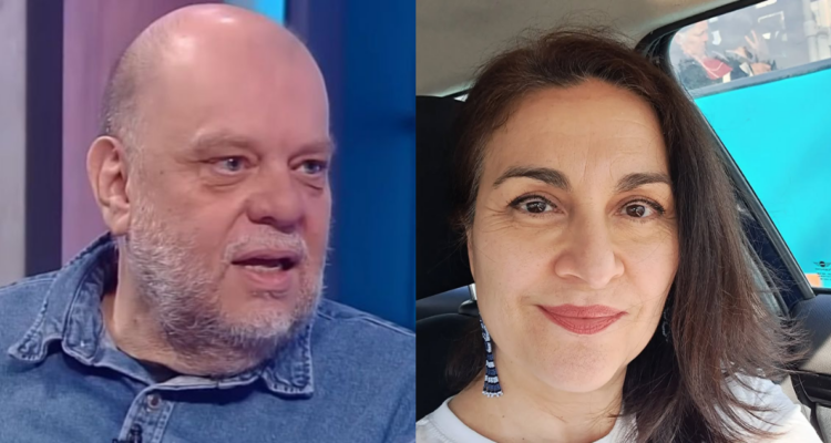 Roberto Nicolini y Lorene Prieto en referencia a incidente con el hijo de la actriz