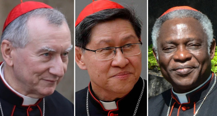 Peter Turkson, Pietro Parolin y Luis Antonio Tagle: los nombres que más suenan para asumir como Papa