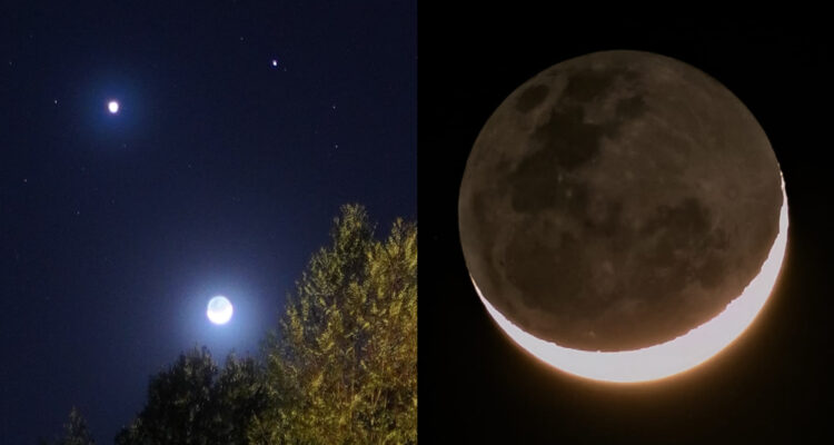 Fotos de la Luna “sonriente” de abril