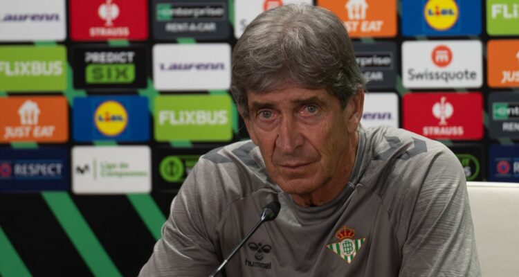 Manuel Pellegrini y su conferencia previa a duelo con el Fiorentina en Conference League