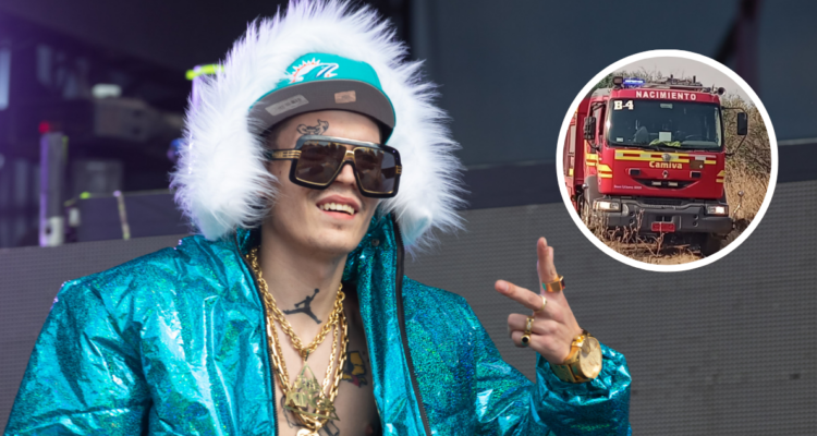 Marcianeke no comparece en audiencia tras demanda de bomberos de Nacimiento por incumplir contrato