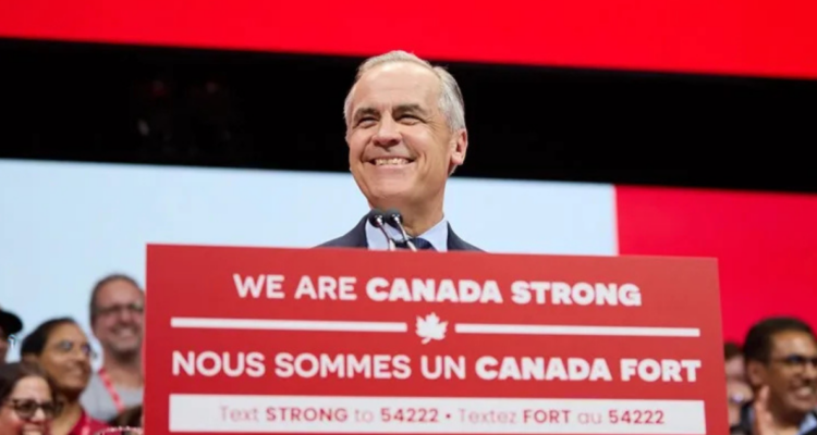 El primer ministro de Canadá, Mark Carney