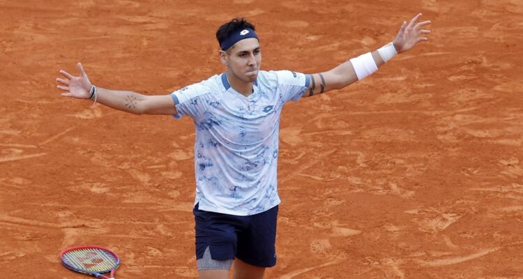 Alejandro Tabilo eliminó a Djokovic en Montecarlo.
