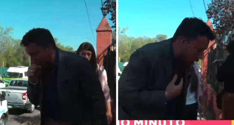 Max Collao en despacho en vivo para CHV