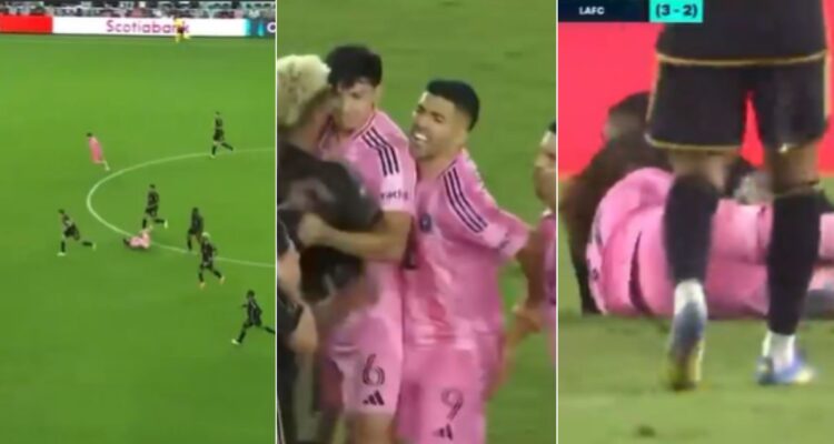 La pelea en Concachampions por falta a Messi: Maxi Falcón involucrado