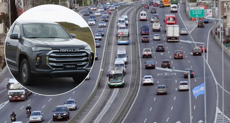 Camioneta Maxus, próxima a llegar al mercado argentino.