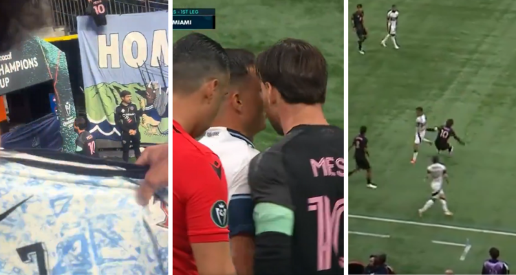 Messi y una noche para el olvido en Concachampions: derrota, altercado con rival y cruce con hincha