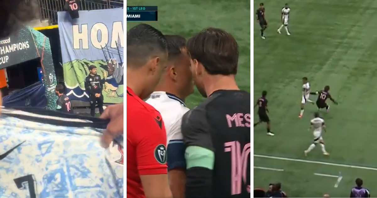 Messi y una noche para el olvido en Concachampions: derrota, altercado con rival y cruce con hincha