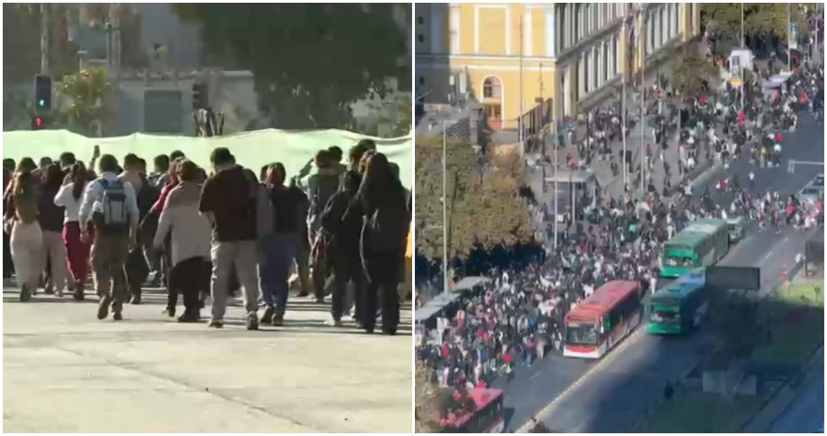 Falla técnica obliga a cerrar tramo de la Línea 1 del Metro y provoca caos en la Alameda