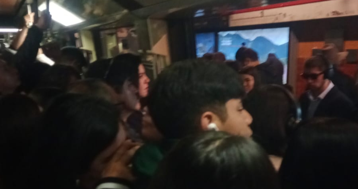 Línea 1 del Metro sufrió nuevo corte de corriente: fallaron puertas de un tren