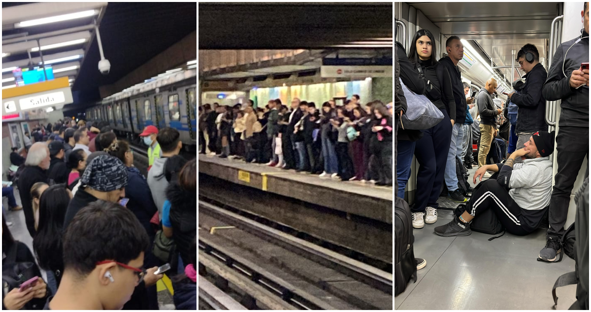 Otro día con problemas en el Metro: Línea 2 sufre falla que provoca retraso en el servicio