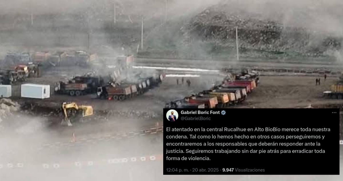 Presidente Boric reacciona al atentado incendiario en Santa Barbara: “Merece toda nuestra condena”