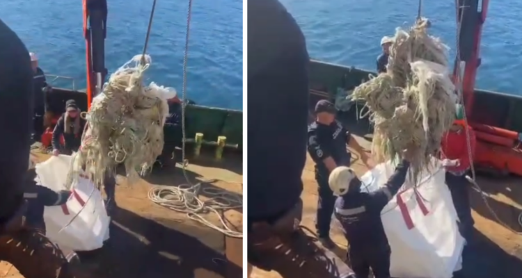 Familia de pescadores del Bruma acusan el hallazgo de materiales de la embarcación en hélice del Cobra