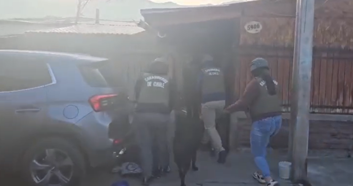 Cuatro detenidos deja desbaratamiento de “narcocasa” en La Florida
