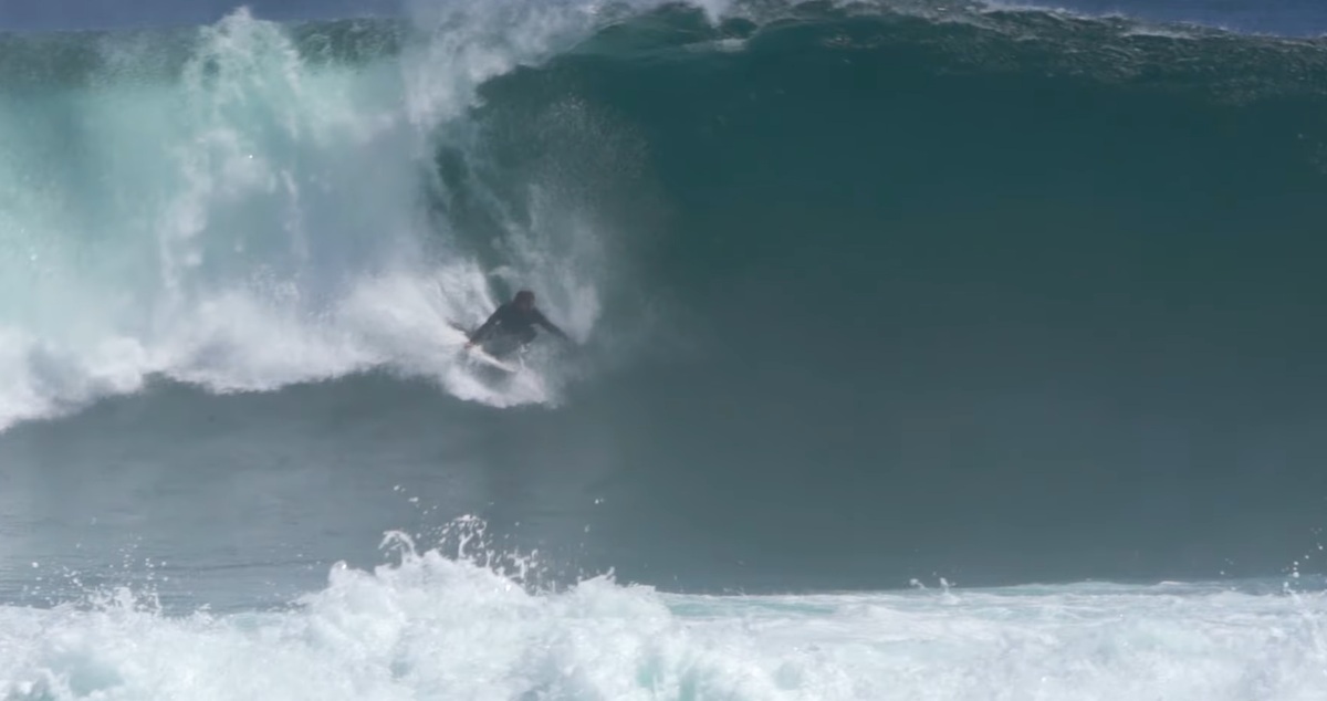 Nathan Florence fue el primero en surfear la temible “La Cosa” en Iquique,