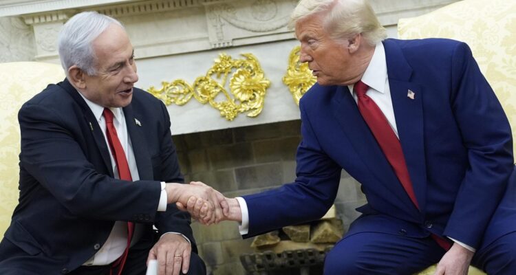 Benjamin Netanyahu y Donald Trump