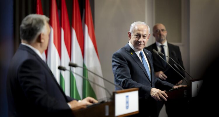 Viktor Orbán y Benjamin Netanyahu