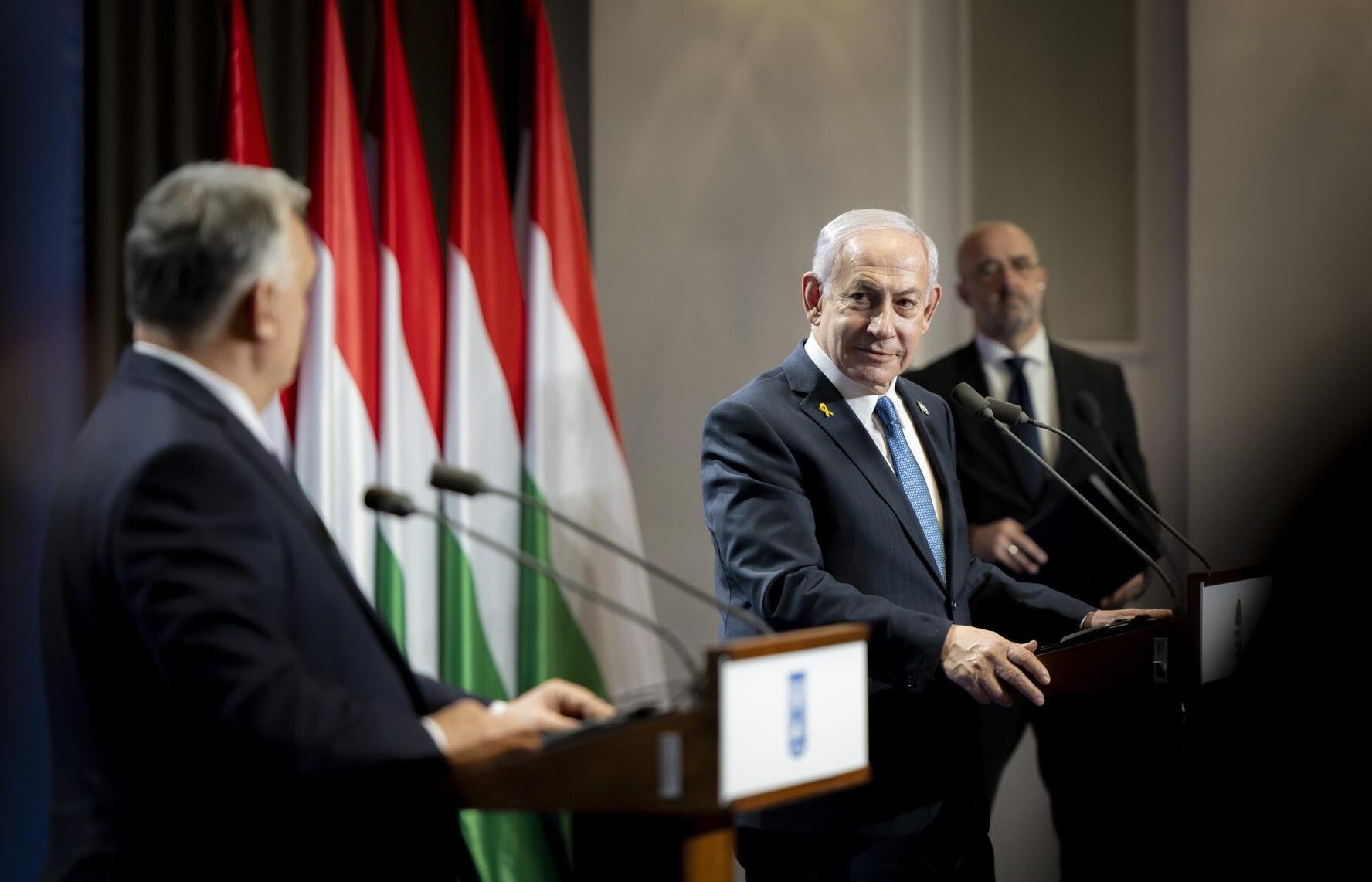 Viktor Orbán y Benjamin Netanyahu