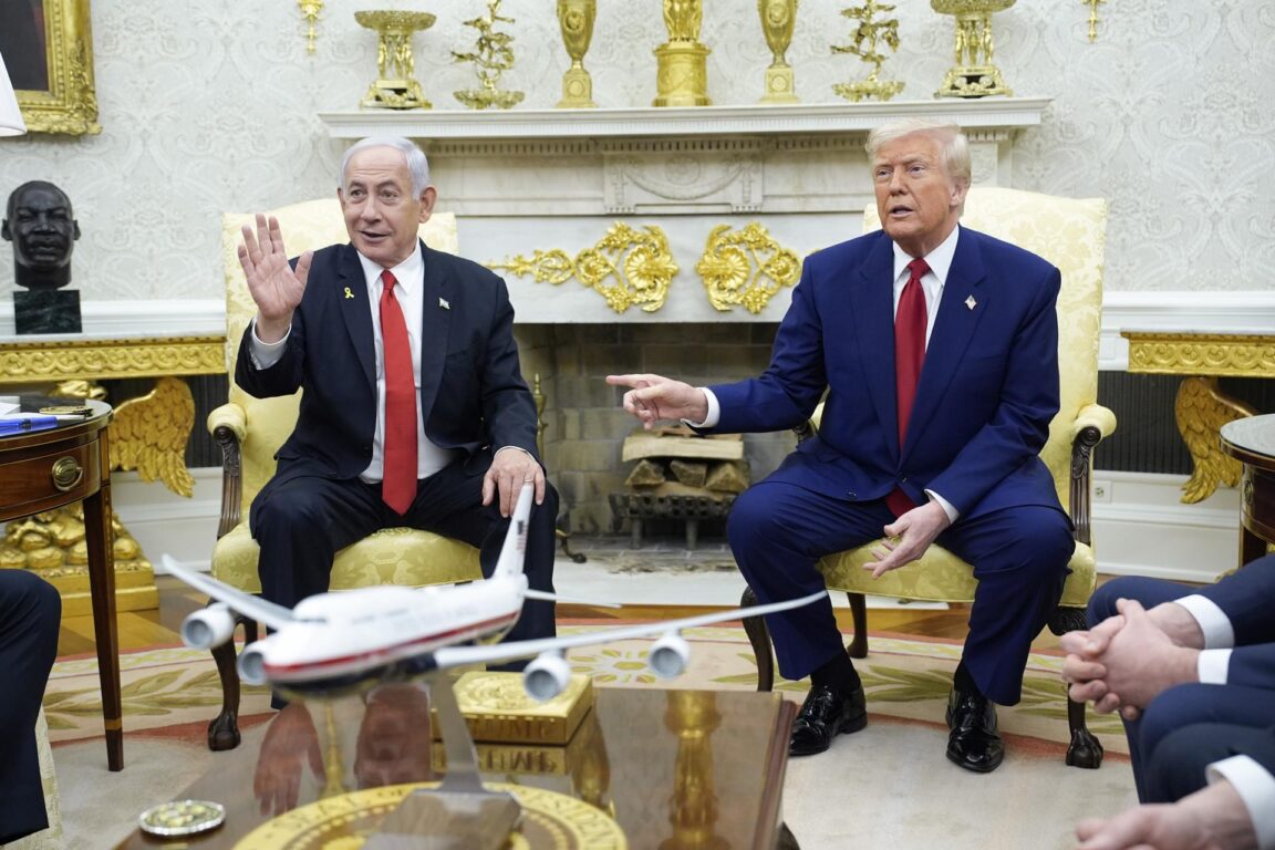 Benjamin Netanyahu y Donald Trump
