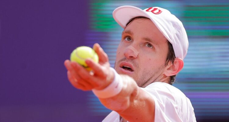 Nicolás Jarry superado por Dimitrov en el Masters de Montecarlo