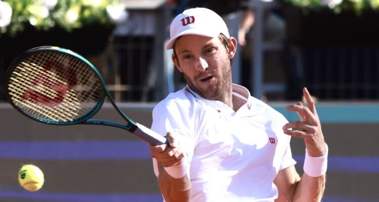 Nicolás Jarry se despidió del ATP de Bucarest (Rumania).